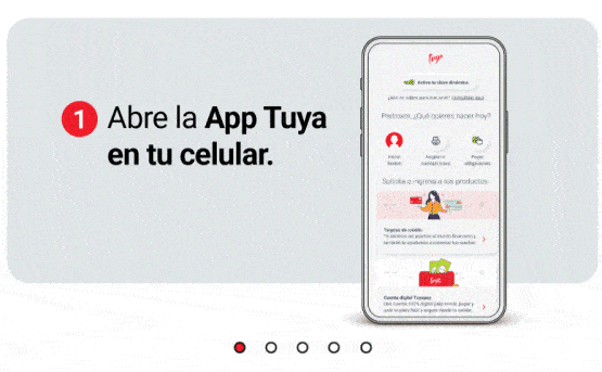 Gif pasos credicompras en app